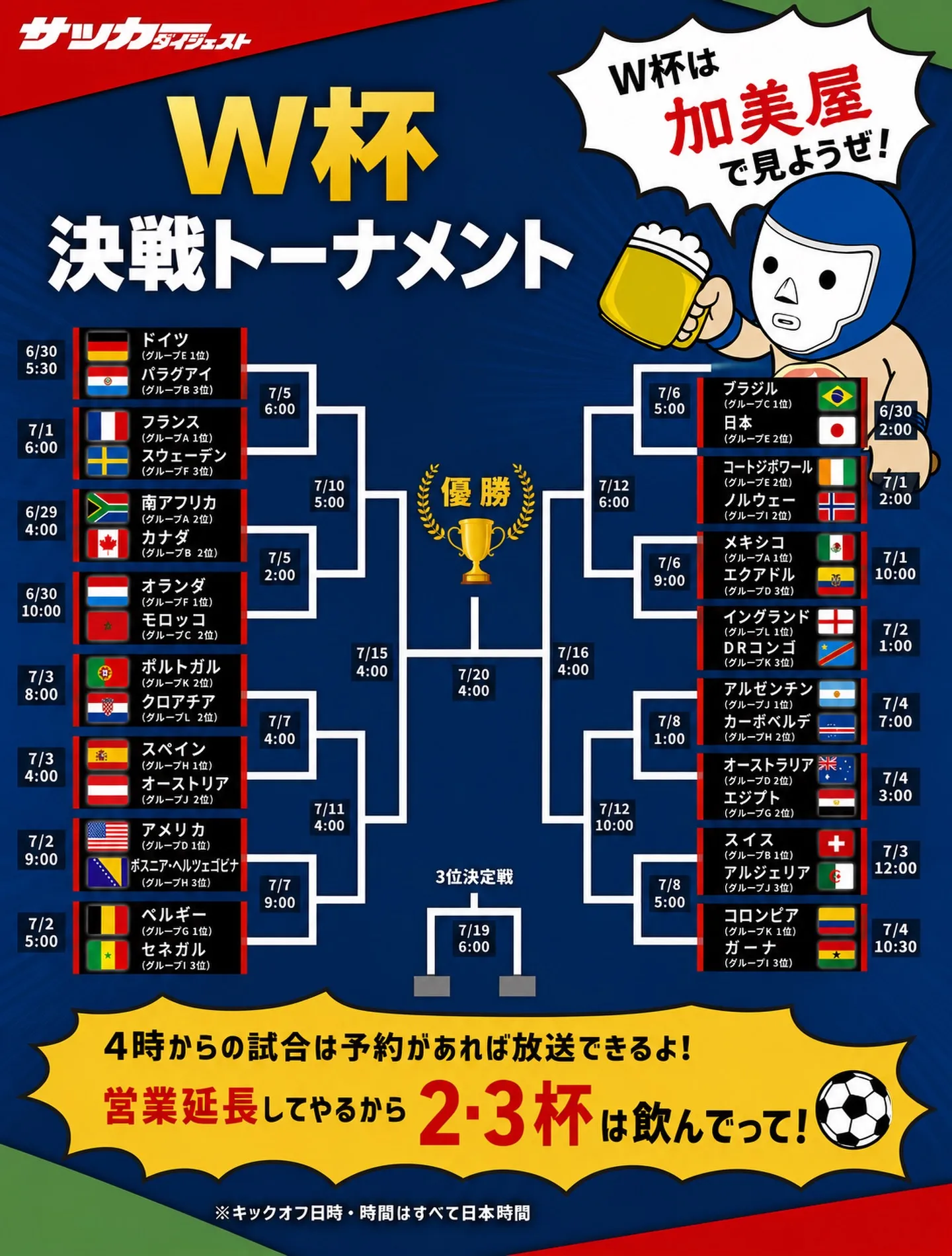 ⚽️**今日はブラジル🇧🇷vs日本🇯🇵!!**🔥